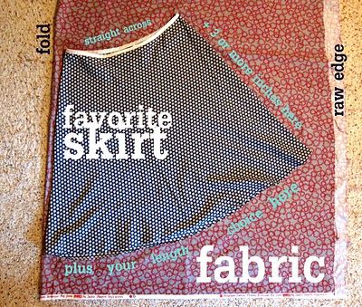 simple skirt pattern
