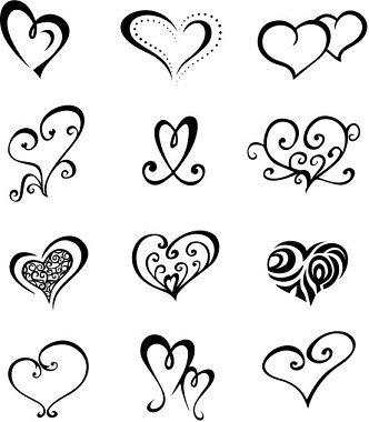 small heart tattoo ideas