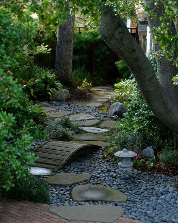 Stone pathway