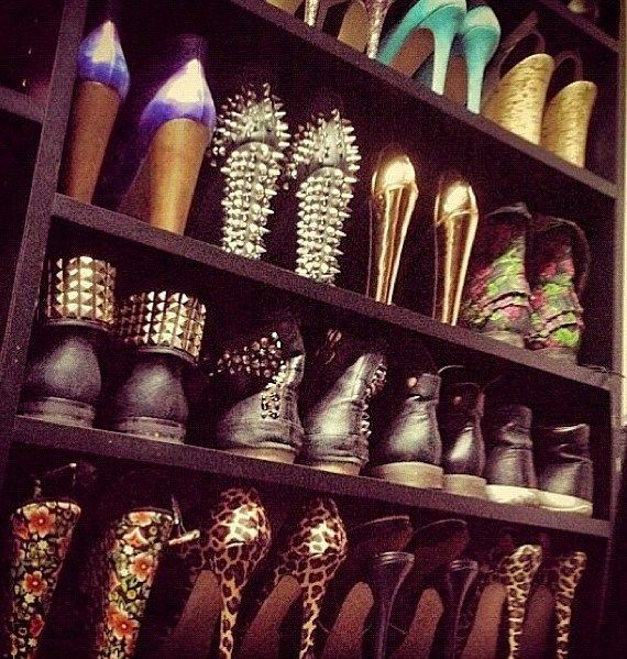 studded heels