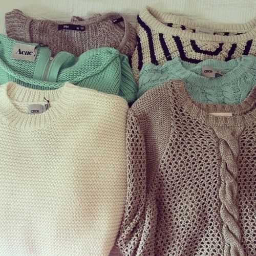 sweaters on sweaters