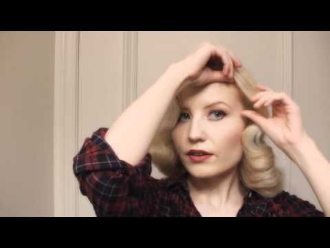 these videos are great! Easy to follow pin up hair styles and make-up
