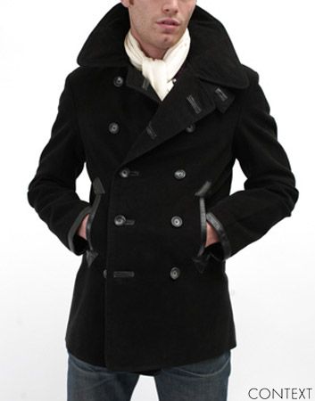 this is a modern day mens version of the Crinoline pea coat. both men and women