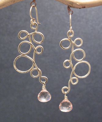 wire earrings