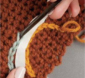 Article 5: Slip-Stitch Crochet Embroidery -   Advanced crochet stitches