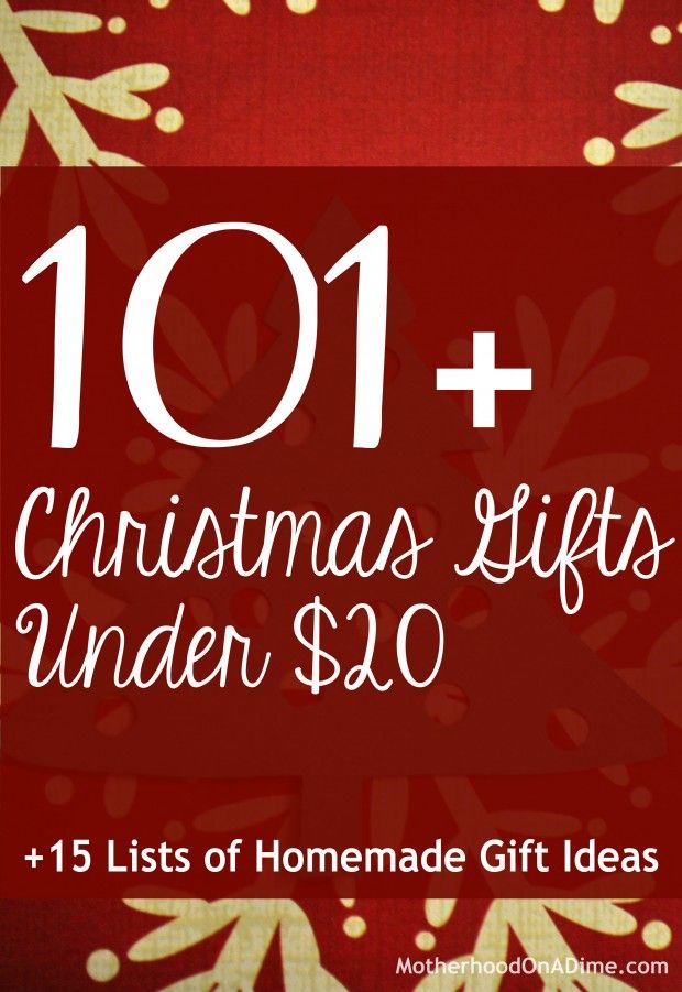 101 Inexpensive Christmas Gifts Under $20