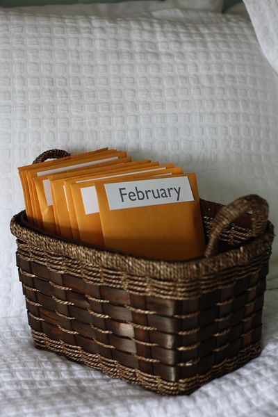 12 preplanned, prepaid date nights – one for each month. This is probably one of