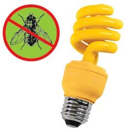 13W Yellow Bug Light   Enjoy your porch and patio after dark…without bugs.