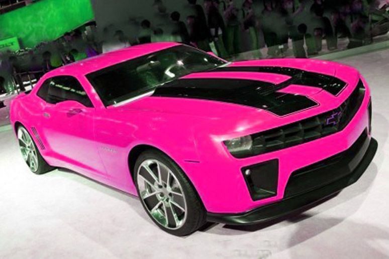 2011 Pink Chevy Camaro – not exactly the color I'd choose but you'd neve
