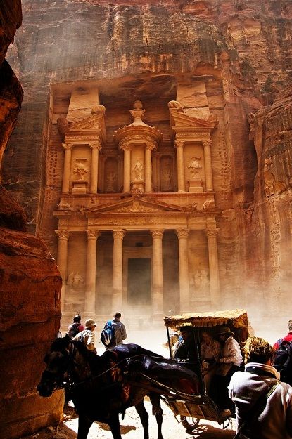 ' The Lost City' in Jordan- Petra, a World Heritage Site as well as one