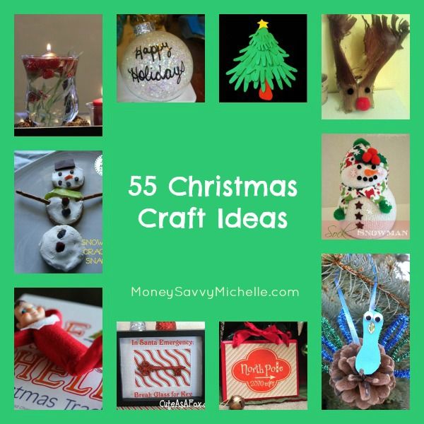 55 Christmas Craft Ideas