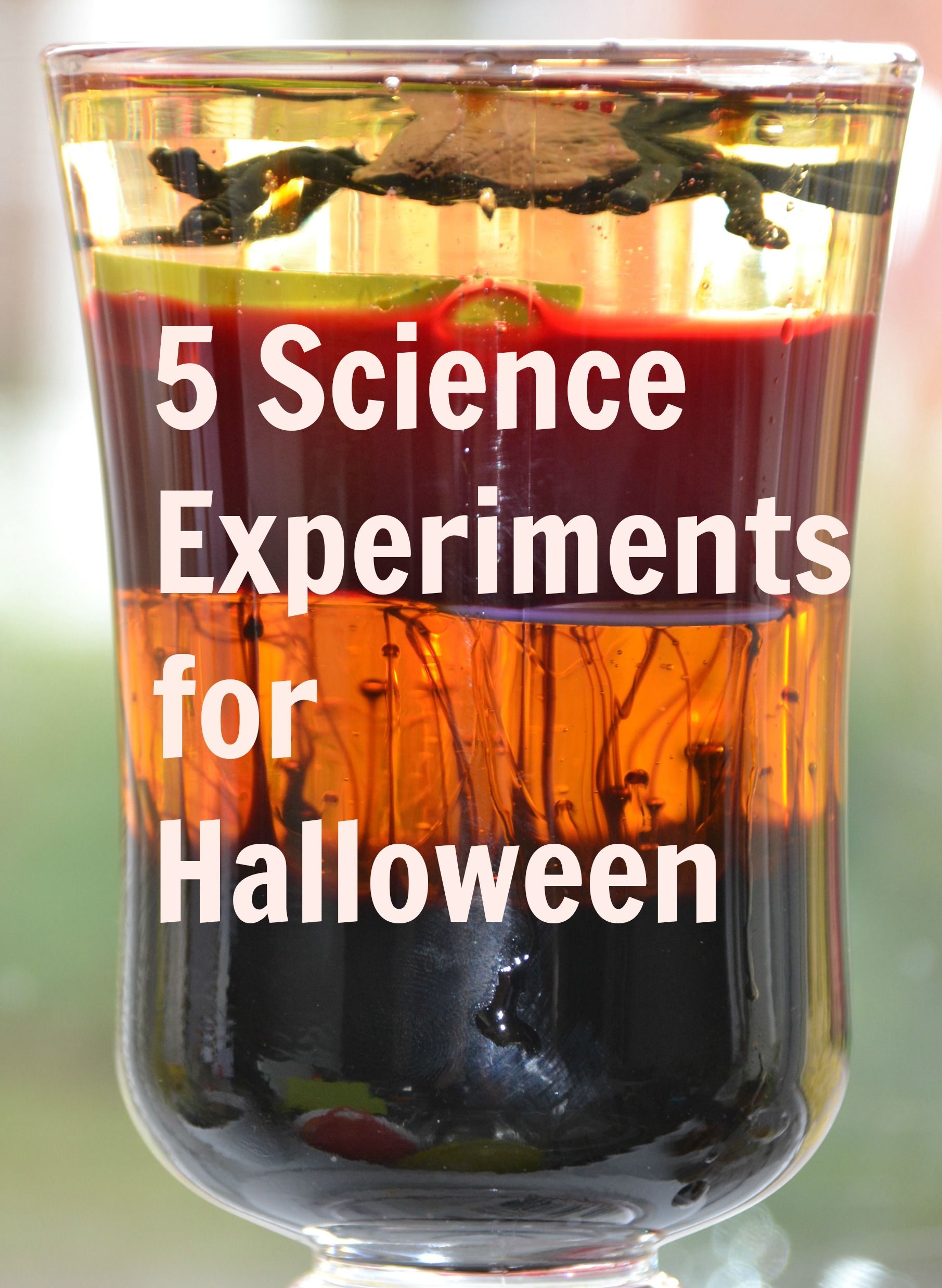 5 Science Experiments for Halloween