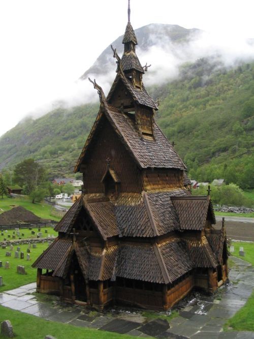 900 year old church in Norway.