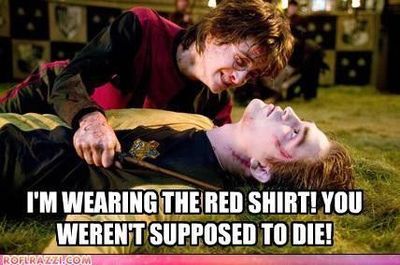A little Harry Potter – Star Trek humor.