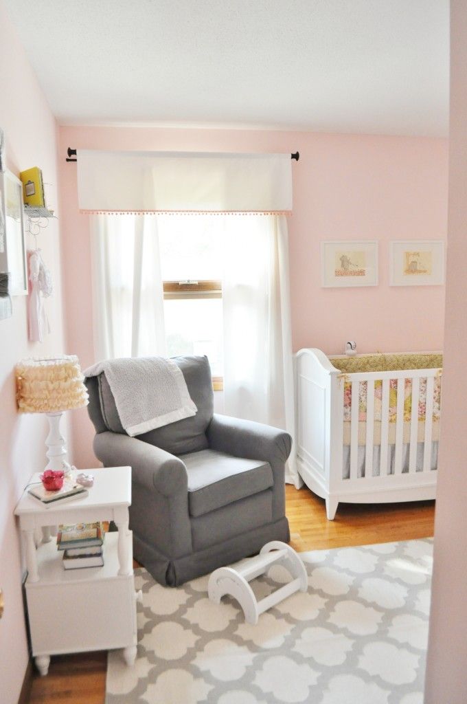 A room fit for a princess. #pink #nursery