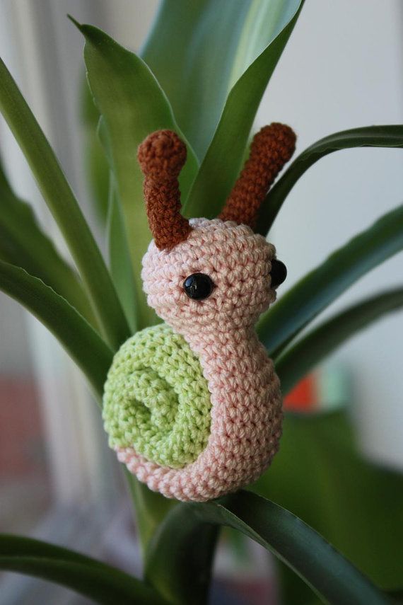 Amigurumi Snail Pattern – Crochet Pdf Pattern