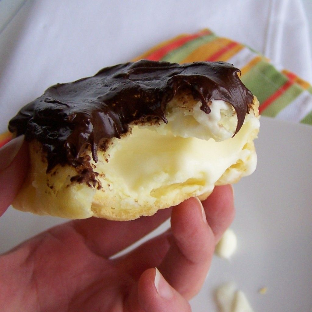 Apparently these eclairs are really easy. I love easy baking so gotta give them