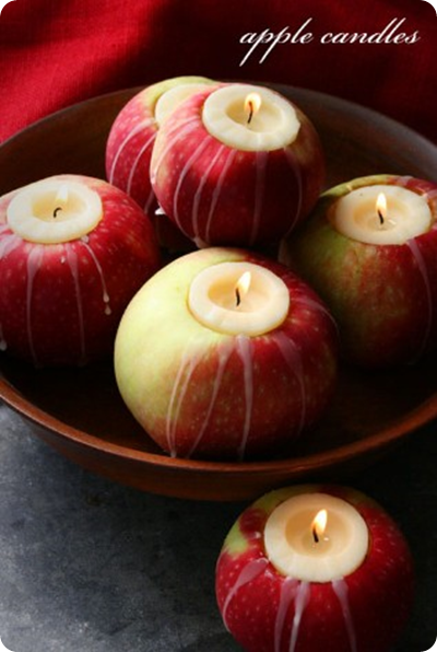 Apple tealight candles smell like apple pie baking! #candle