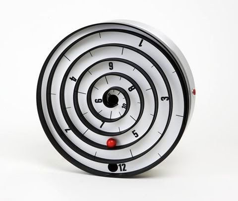 Aspiral Clocks by Will Aspinall and Neil Lambeth