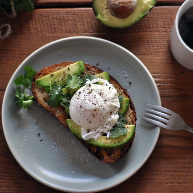 Avocado Toast with Poached Egg. This looks delicious!