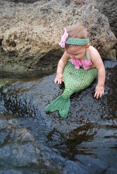 Baby mermaid!