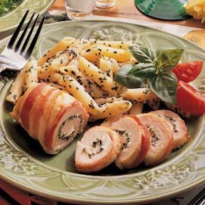 Bacon-Wrapped Chicken Recipe | Taste of Home Recipes