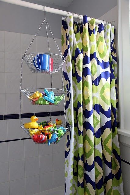 Bath Toy Storage Idea
