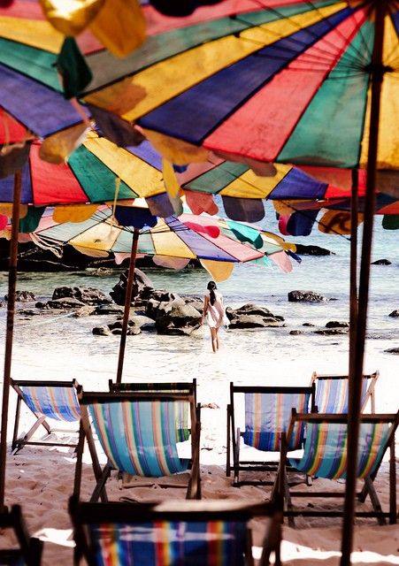 Beach Umbrellas.