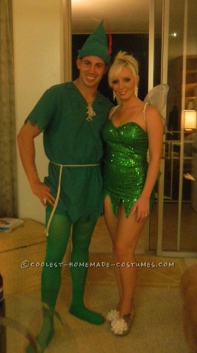 Best Peter Pan and Tinkerbell Couple Halloween Costume… This website is the Pi
