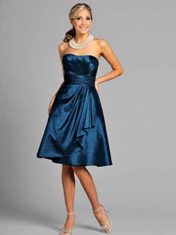 Bridesmaid: love this dress and the color