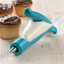 Cake decorating "pen"– more control, and not so tough on the hands! G