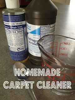 Carpet cleaner DIY