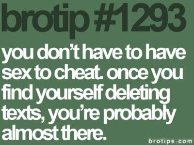 Cheating Cheating