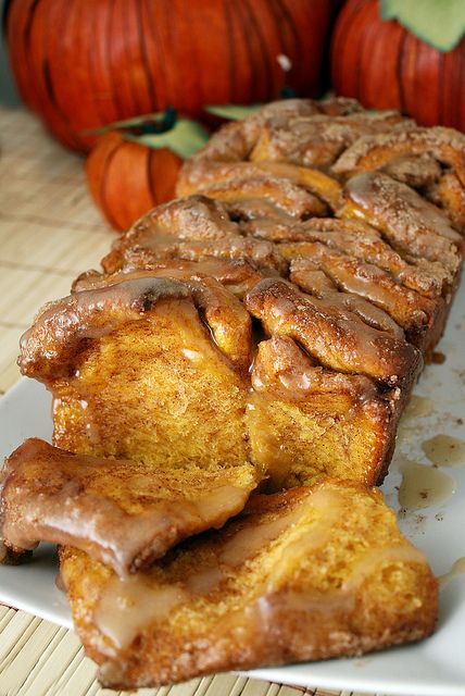 Cinnamon Sugar Pumpkin Bread