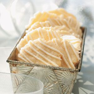 Crisp Lemon Cookies Recipe. I made these at Christmas and they were a huge hit.