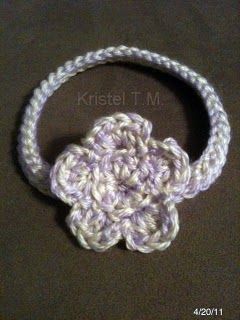 Crochet Baby Headband Tutorial