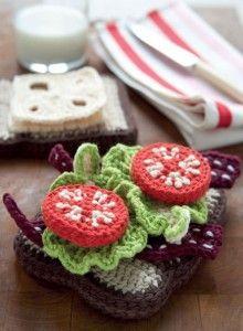 Crochet food tutorials