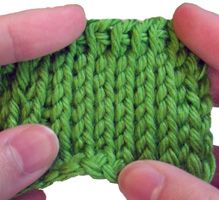 Crochet stitch that looks like knitted stitch
