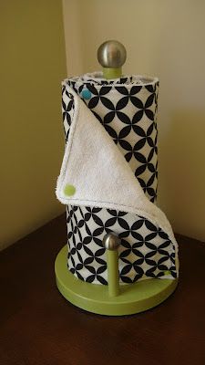 DIY: Reusable Paper Towel Tutorial