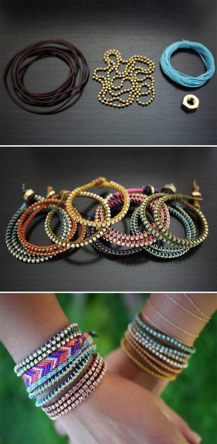 DIY: wrap bracelet diy