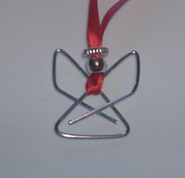 Easy Children’s Christmas Craft: Paperclip Angels