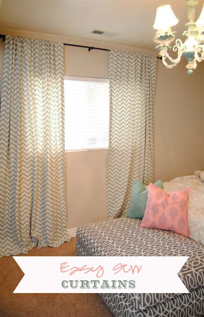 Easy Sew Curtains