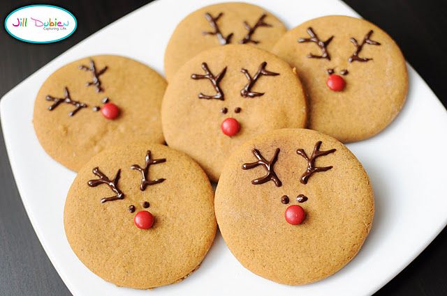 Easy and cute reindeer cookies