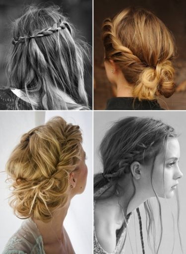 Easy hairstyles for dirty hair
