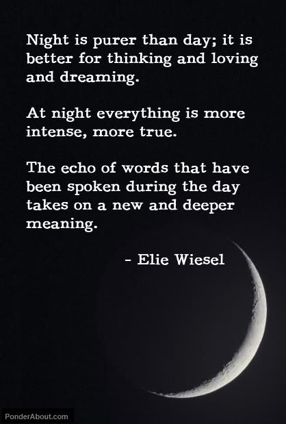 Elie Wiesel – Night. Such a powerful and haunting memoir