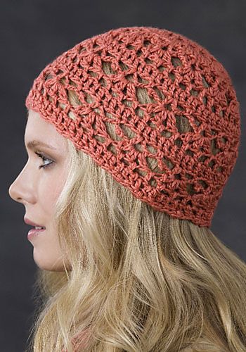 Free Crochet Brigham One Skein Hat Pattern.