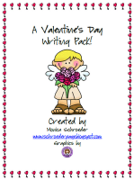Free Valentine Writing Packet!