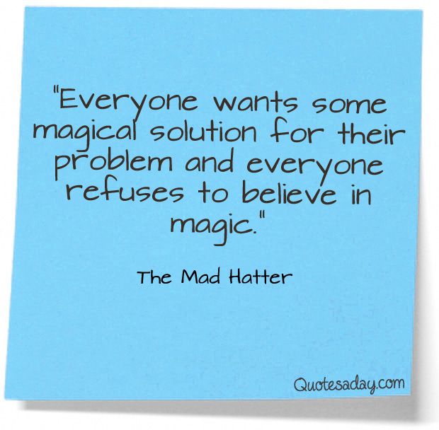 From the MAD hatter
