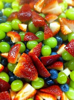 Fruit Salad with Honey-Lime Dressing