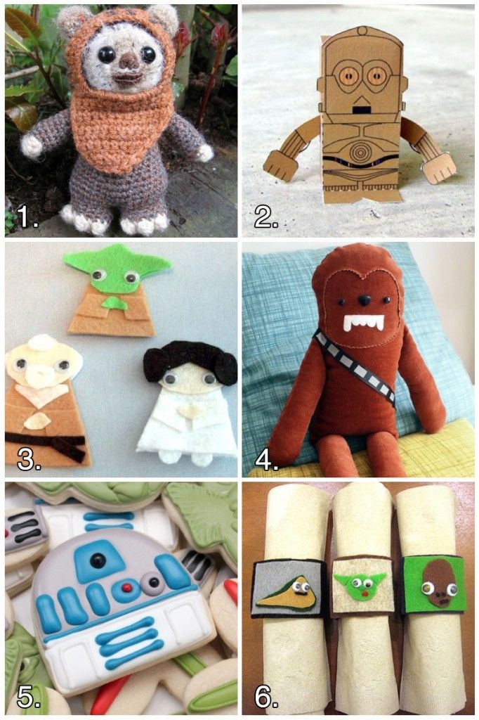 Geek Crafts: Star Wars Craft Roundup #starwars #crafts